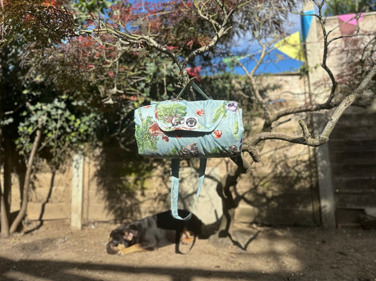 Paws of the Forest travel mat /picnic mat