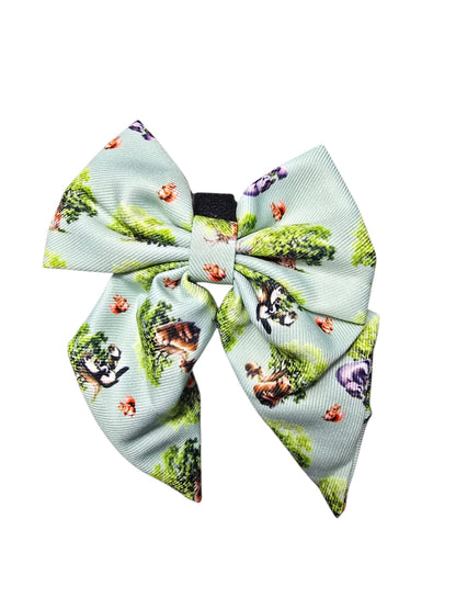 Paws of the Forest Sailor Bow