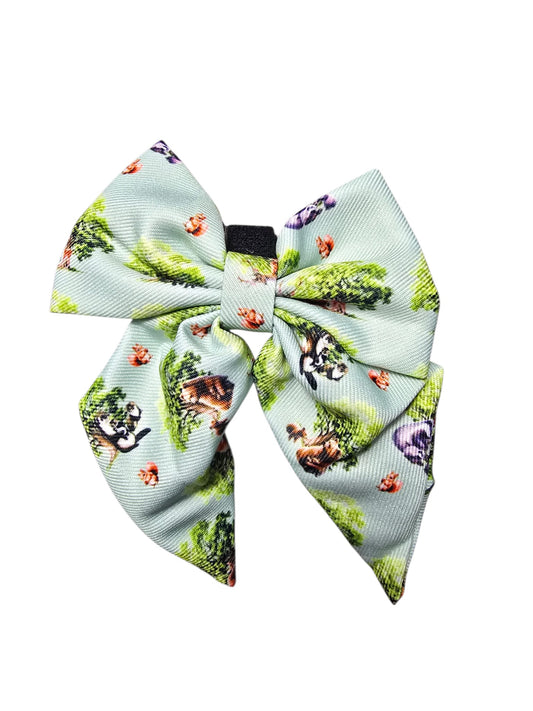 Paws of the Forest Sailor Bow