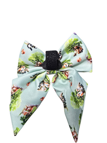 Paws of the Forest Sailor Bow