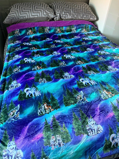 Luna’s Search for Aurora Human Snuggle Blanket