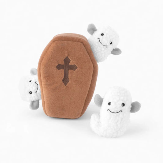 Zippy burrow coffin and ghosts