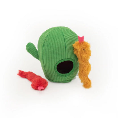Zippy Claws Burrow Snakes in Cactus Cat Toy