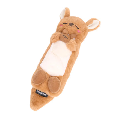 Zippy Paws Snooziez Squeaker Kangaroo Dog Toy