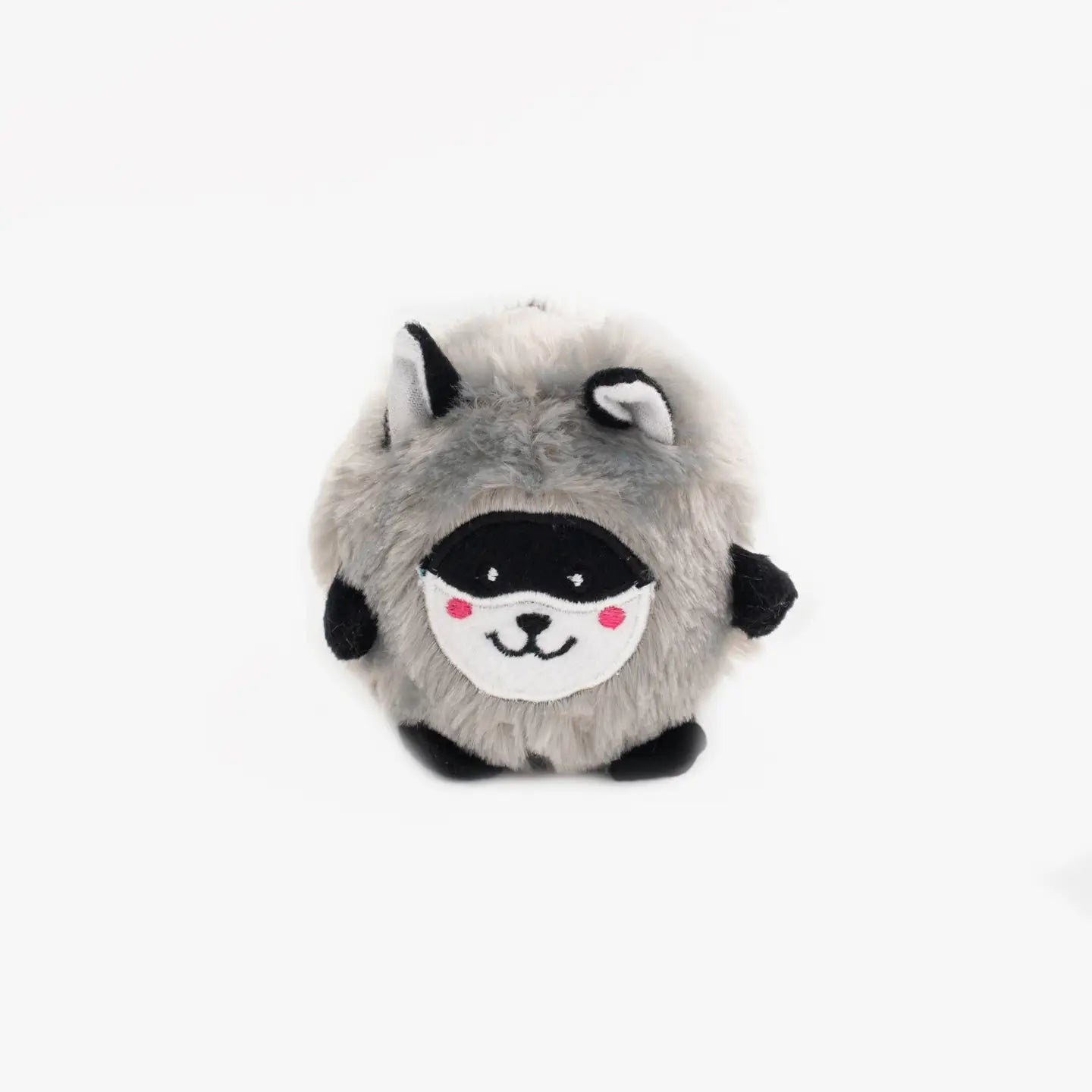 Zippy paws Raccon bush throw dog toy