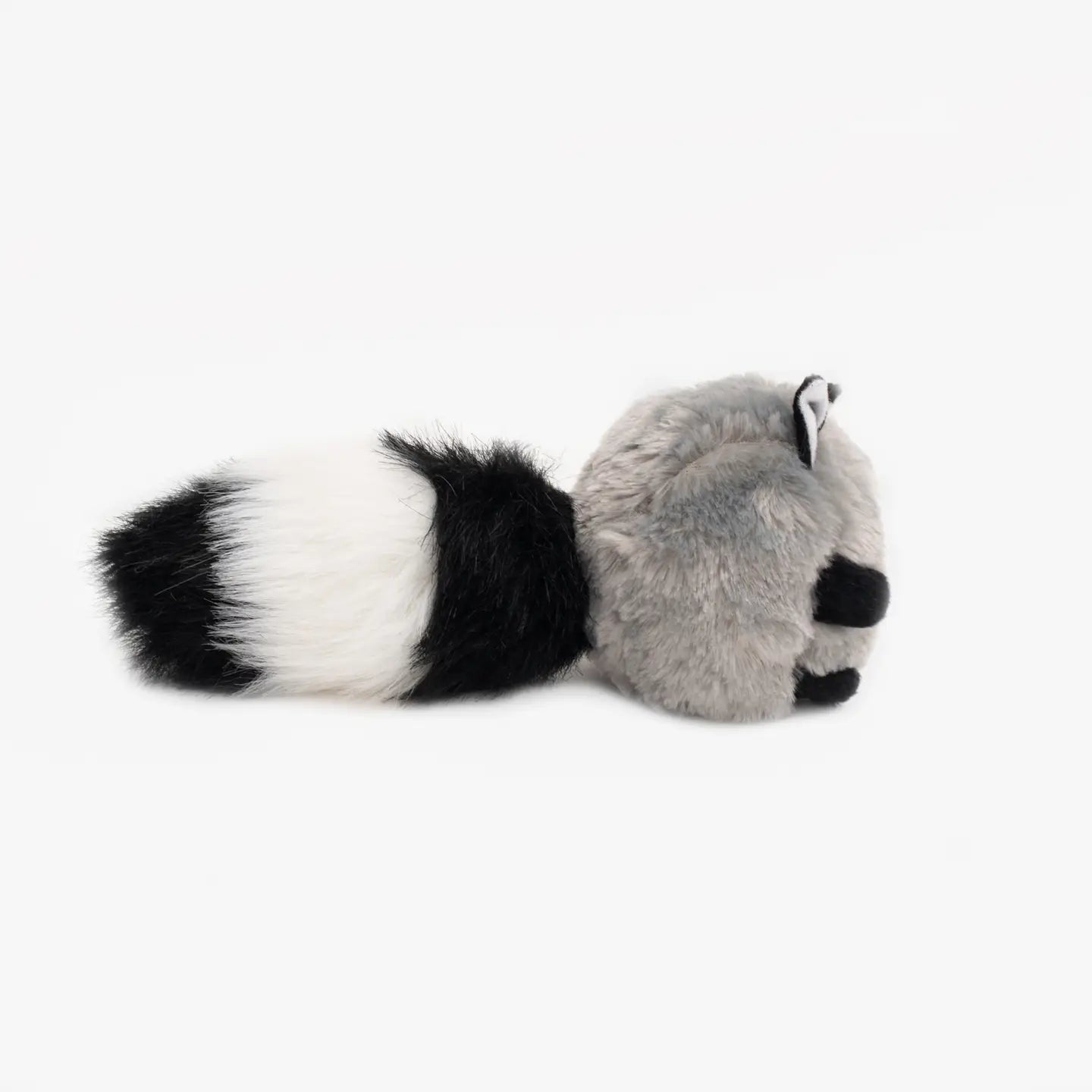 Zippy paws Raccon bush throw dog toy