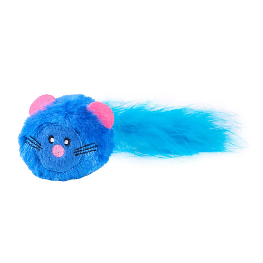 Zippy claws refillablez mouse bushy throw cat toy