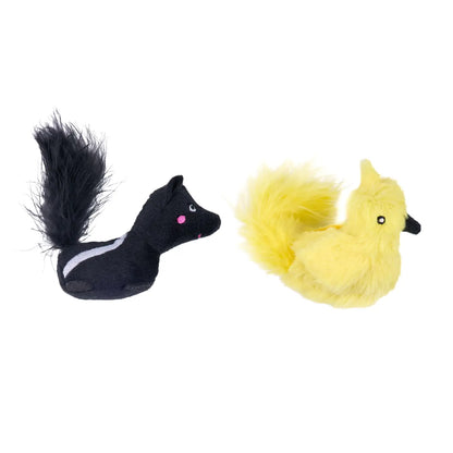 Zippy Claws 4 pack Critters Cat Toy