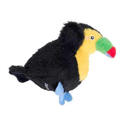 Zippy Paws Tuff+ 2in1 Birdiez Toucan Dog Toy
