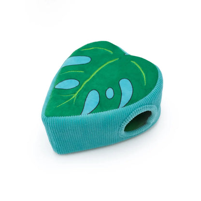 Zippy Paws Burrows Flamingos in Monstera dog toy