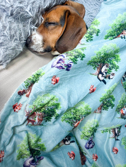 Paws of the Forest Snuggle Blanket
